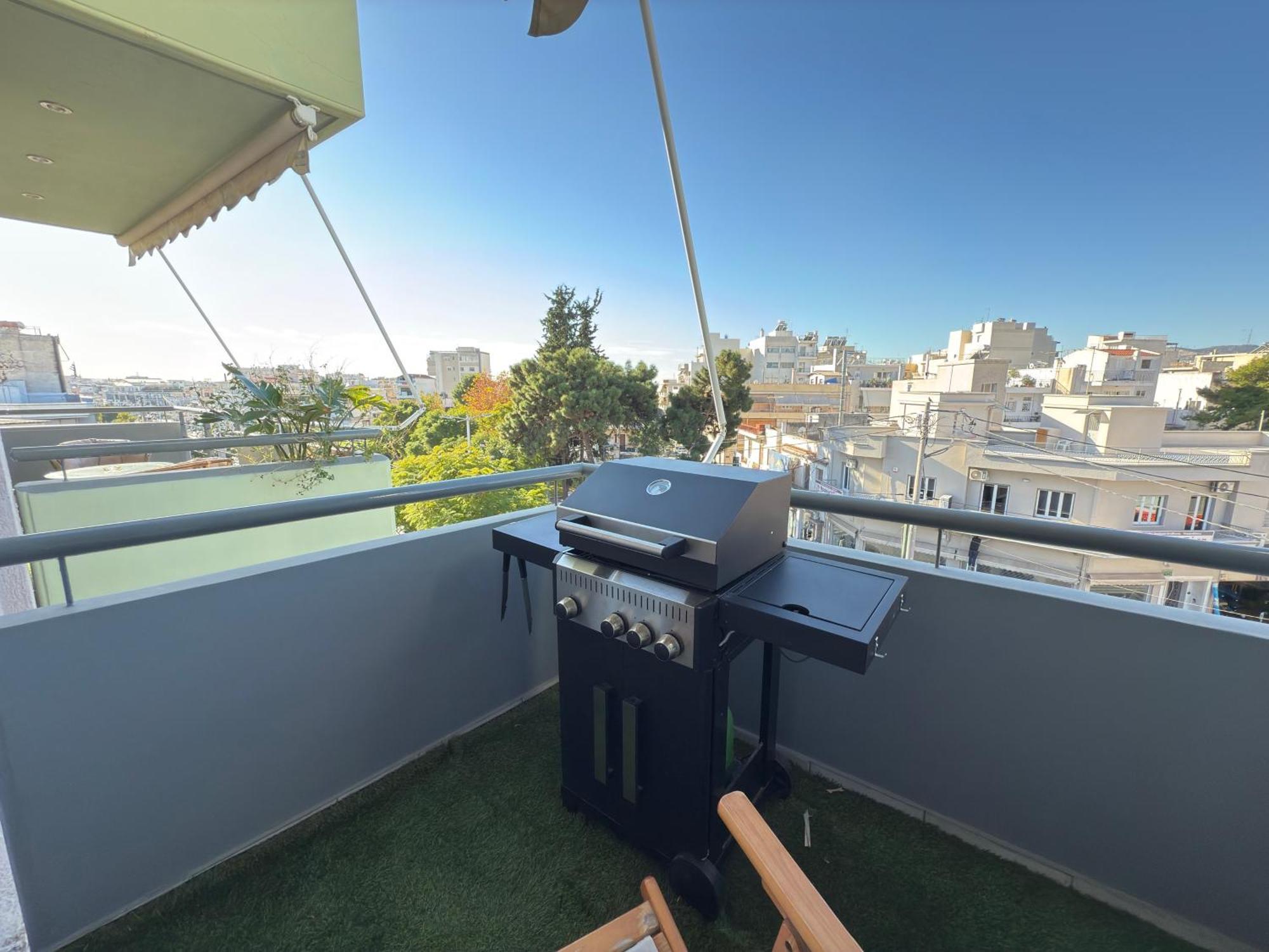 Sunny Home Private Jacuzzi Hydromassage Acropolis & Lycabettus Far View Parking 300M Metro Peristeri Athens Luaran gambar